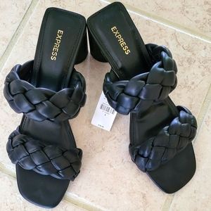 Express Block Heel Sandals
